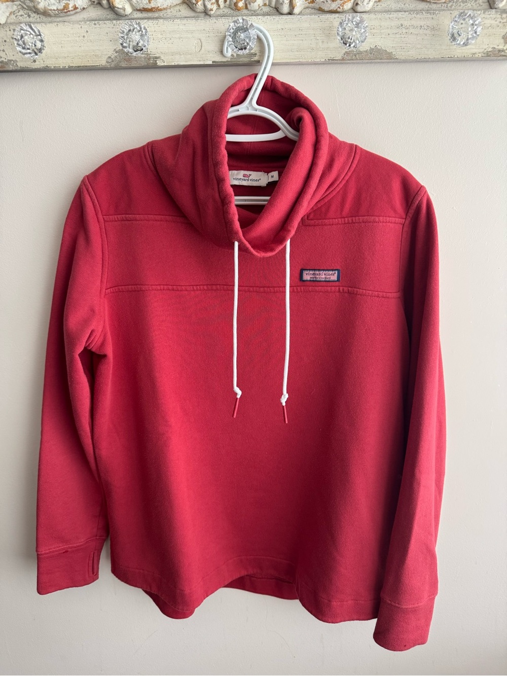 Women’s Vineyard Vines Crimson Cowl Neck Pullover